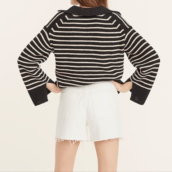 J.CREW High-rise denim short in white Size 25 - Picture 9 of 9